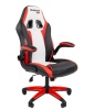 Кресло игровое Chairman Драйв 15 черный / красный / белый